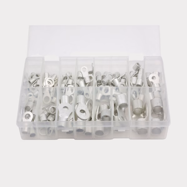 Assorted Open End Ring Terminal Kit 100 Pieces