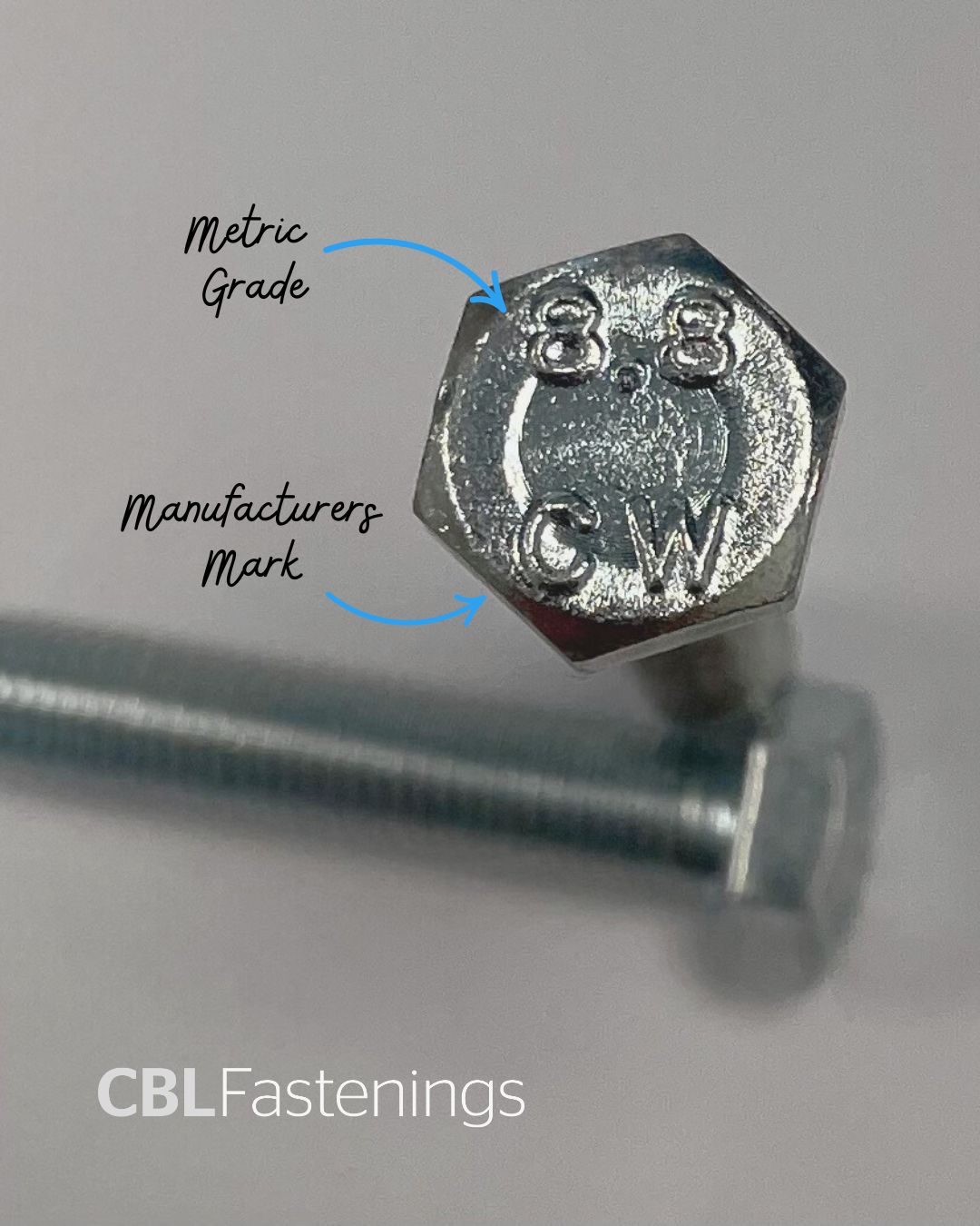 Metric Head markings