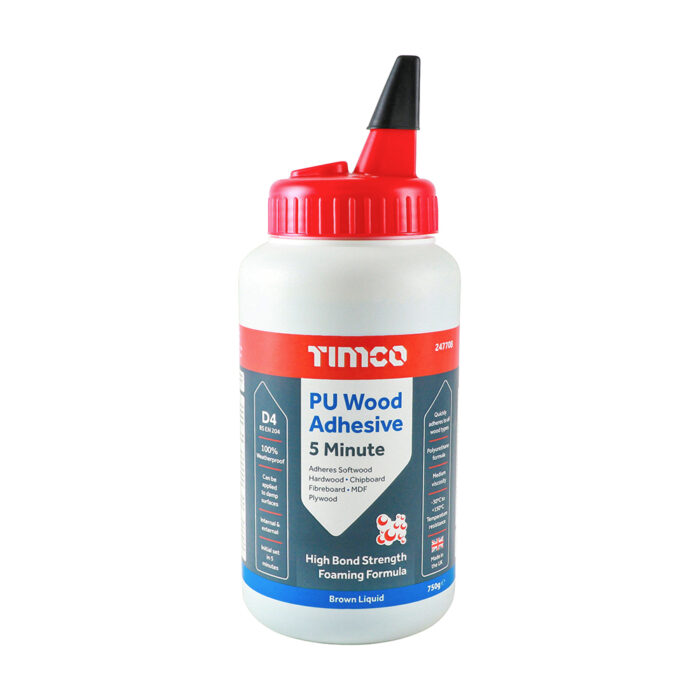 PU Wood Adhesive 5 Minute - Liquid - 750g