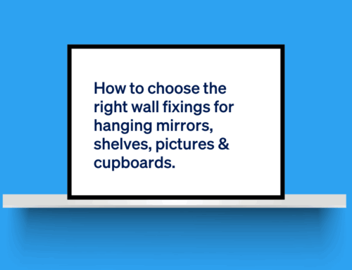 How do I choose the right wall fixings for hanging mirrors, shelves, pictures and cupboards?