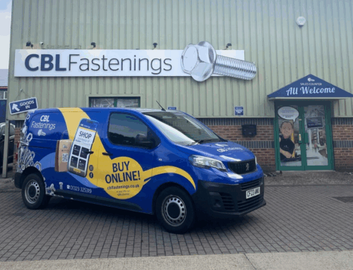 CBL Fastenings Newly Wrapped Van!